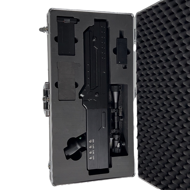  讷河手持便携式枪型低空防御反制四通道B型